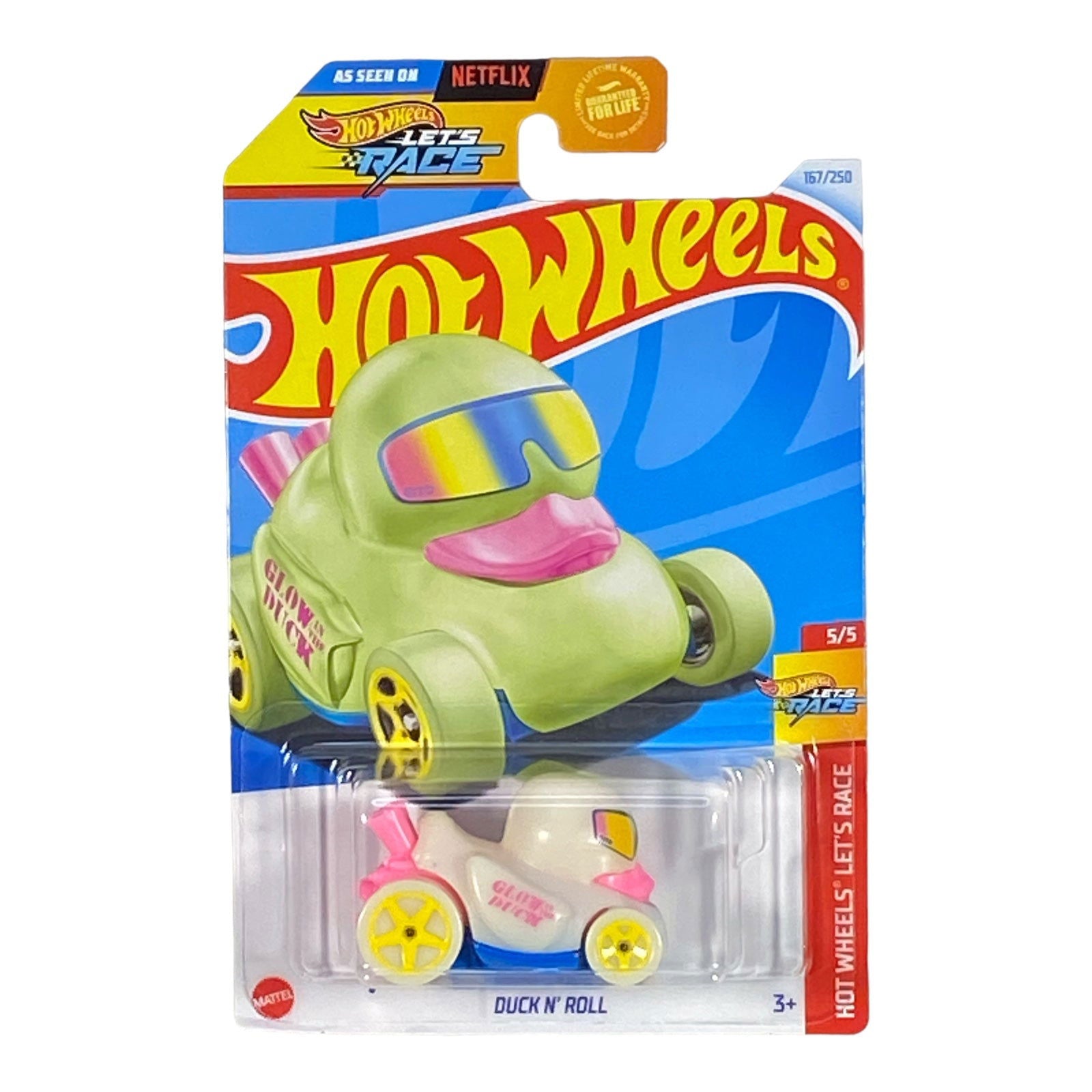 Hot Wheels Duck N' Roll - Let's Race Series 5/5 - Collectors World Toys