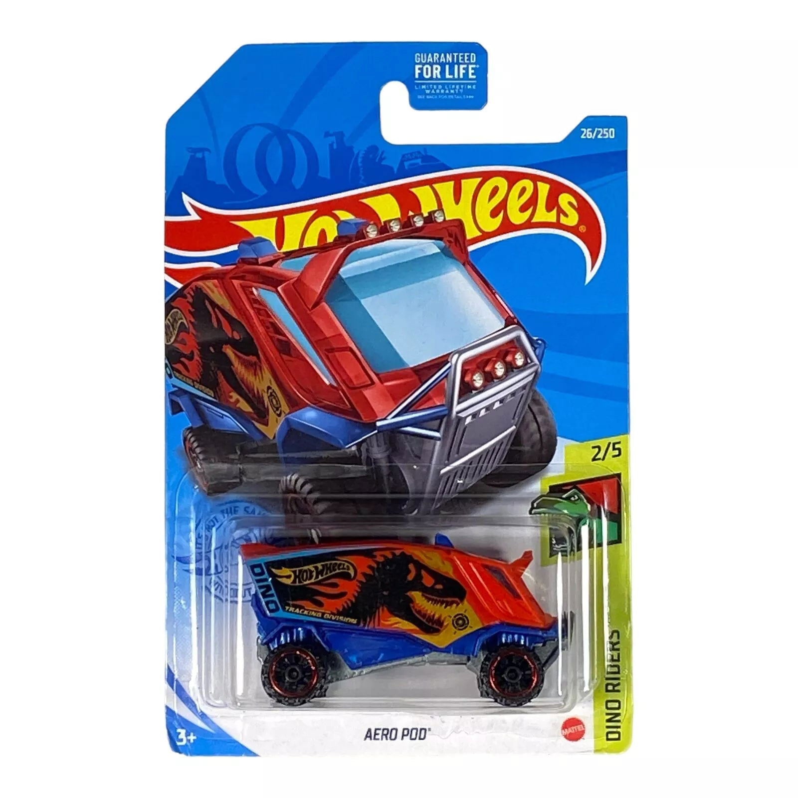 Hot Wheels Aero Pod - HW Dino Riders Series 2/5 - Collectors World Toys