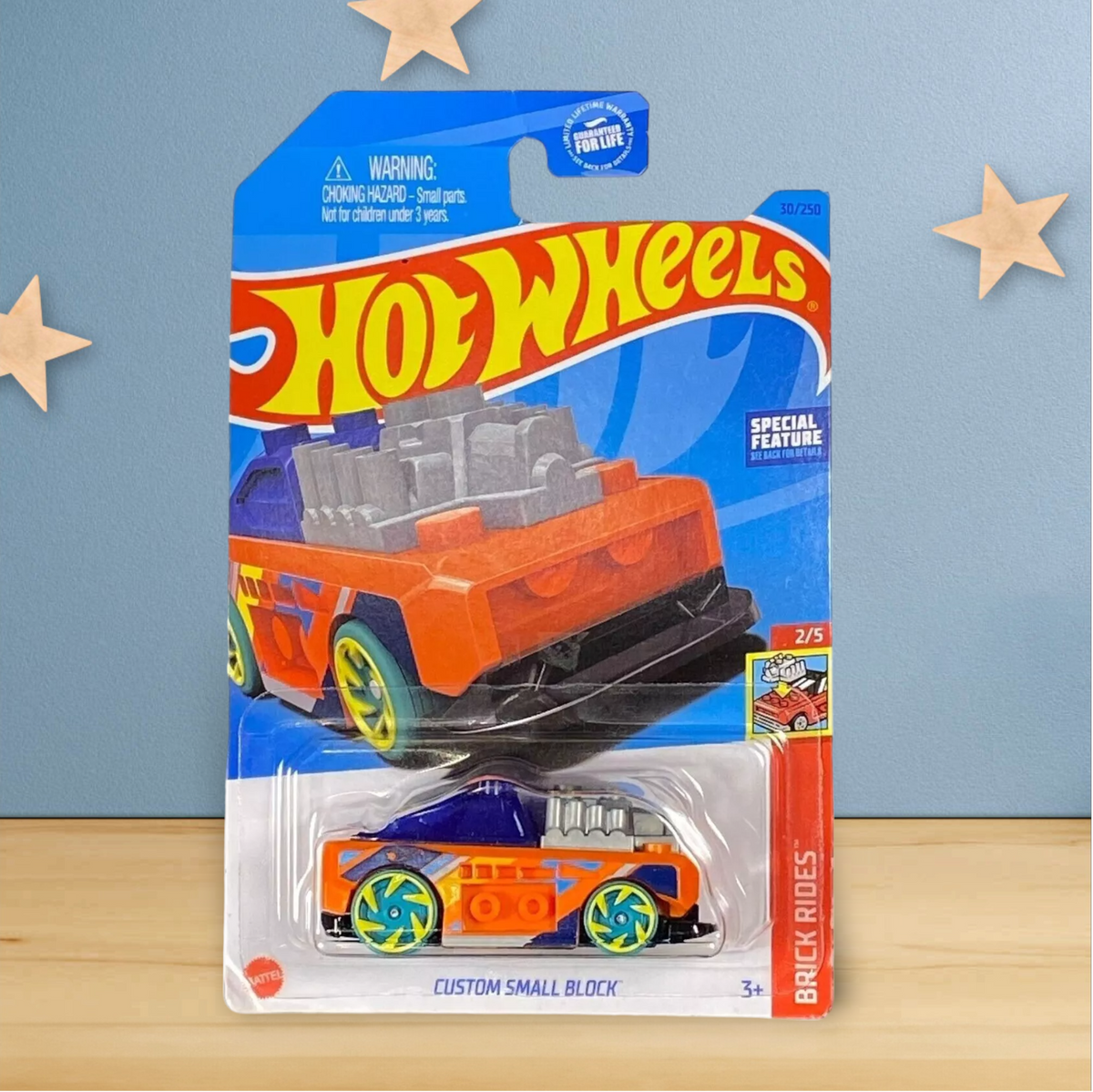 Hot Wheels Custom Small Block - Brick Rides Series 2/5 - Collectors World Toys