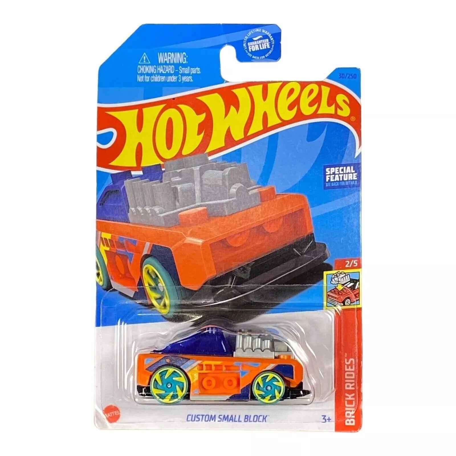 Hot Wheels Custom Small Block - Brick Rides Series 2/5 Main image
