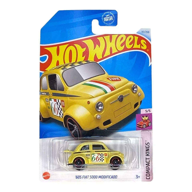 Hot Wheels '60s Fiat 5000D Modificado - Compact kings Series 5/5 - Hover Image