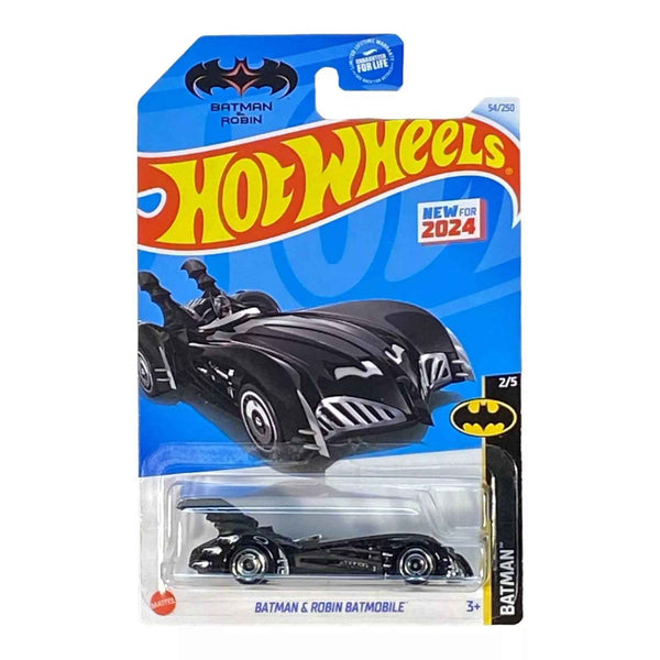 Hot Wheels Batman & Robin Batmobile Black