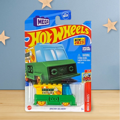 Hot Wheels Brickin' Delivery - Brick Rides Series 3/5 - Collectors World Toys