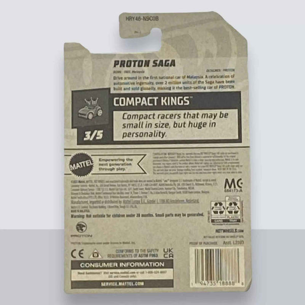 Hot Wheels Proton Saga | Compact Kings Series 3/5