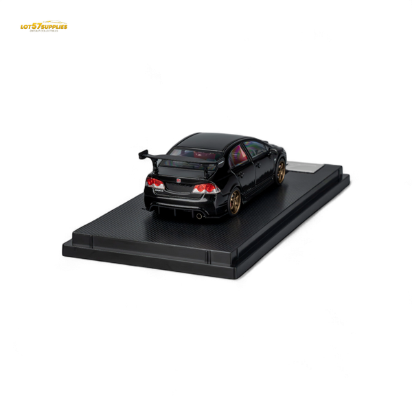 (Pre-Order) Microturbo Custom FD2 J'S Racing - Metallic Black 1:64