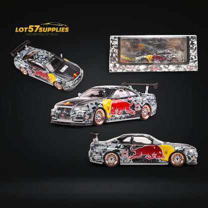 Fast Speed Nissan Skyline GT-R R34 Z-Tune RB Livery 1:64