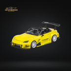 Microturbo Honda S2000 JS Racing Custom in Indy Yellow Pearl 1:64 - Collectors World Toys