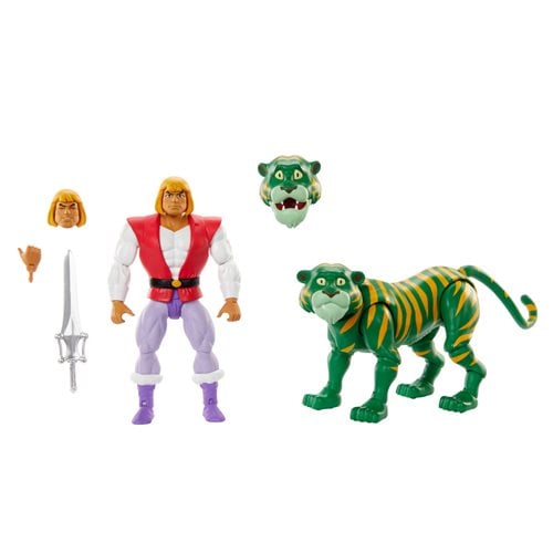 Masters of the Universe Origins Action Figure - Select Figure(s) Prince Adam and Cringer 2-Pack (Cartoon Collection)