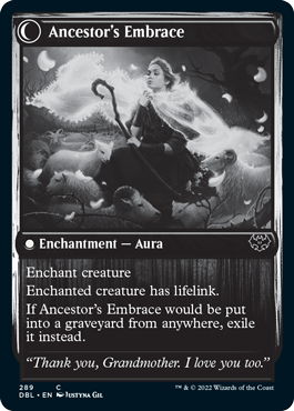 Kindly Ancestor // Ancestor's Embrace (DBL-289) - Innistrad: Double Feature: (Double Faced Transform)