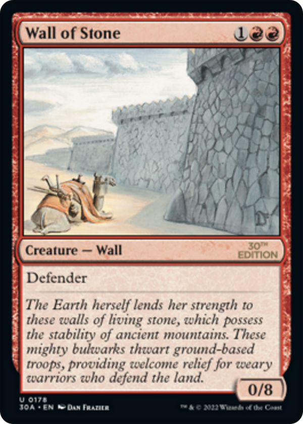Wall of Stone (30A-178) - 30th Anniversary Edition