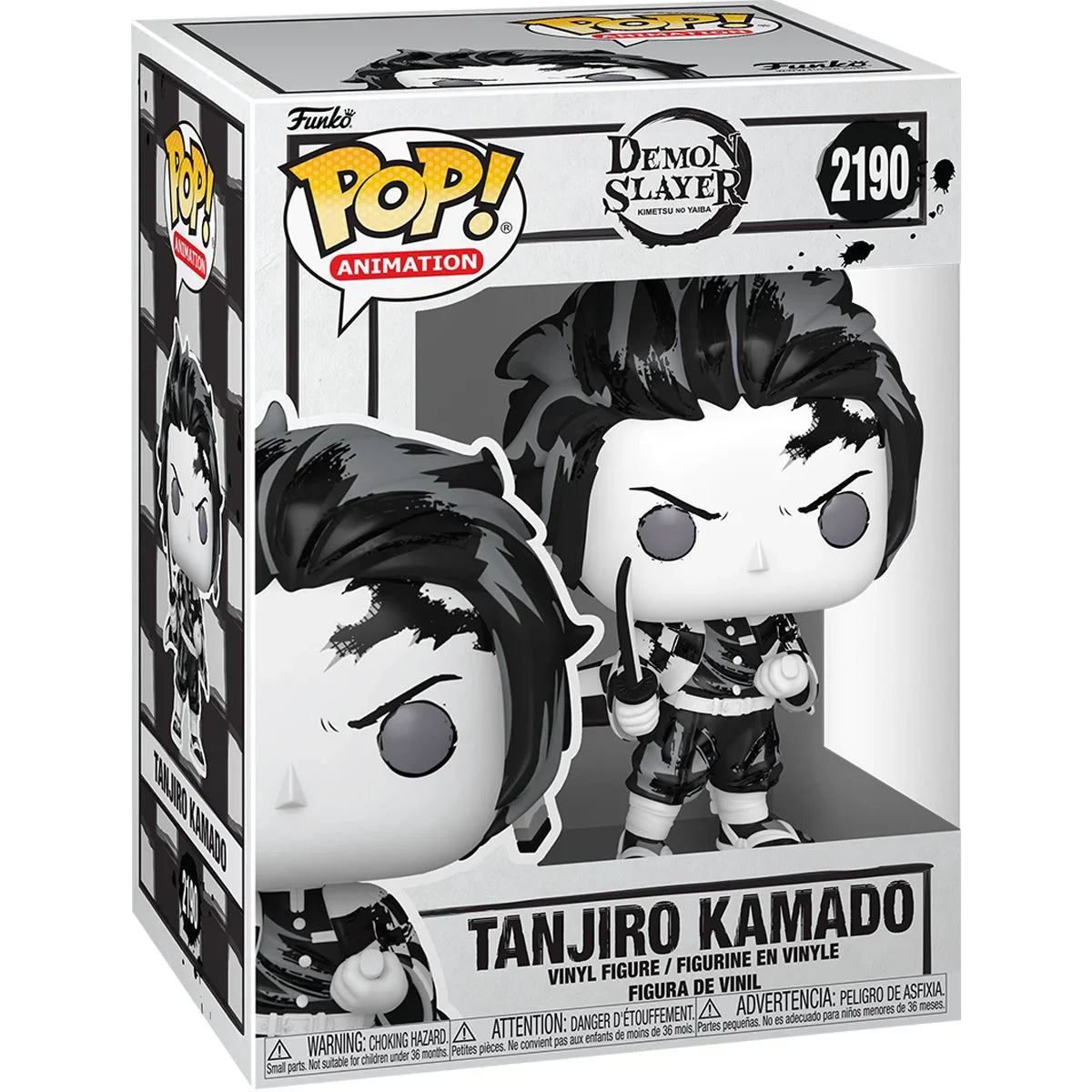 Demon Slayer Tanjiro Kamado Sumi-Ink Funko Pop! Vinyl Figure #2190 Secondary image