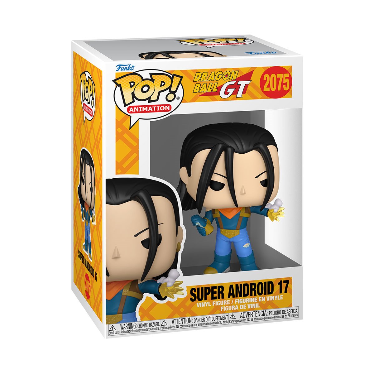 Dragon Ball GT Super Android 17 Funko Pop! Vinyl Figure #2075 Secondary image