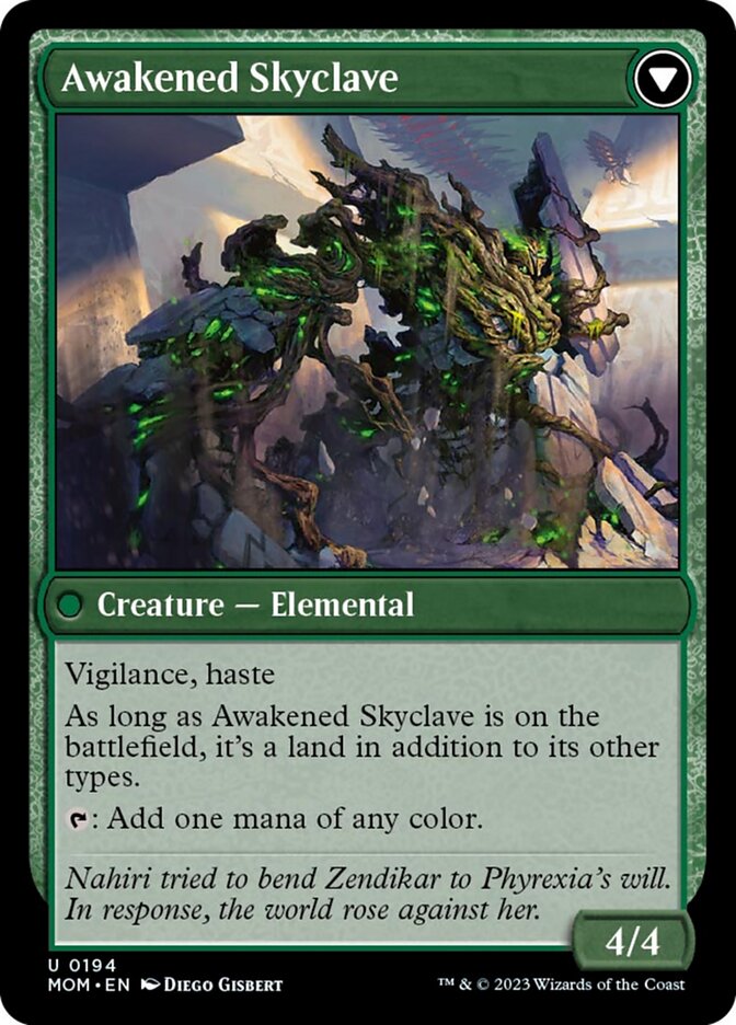 Invasion of Zendikar // Awakened Skyclave (MOM-194) - March of the Machine