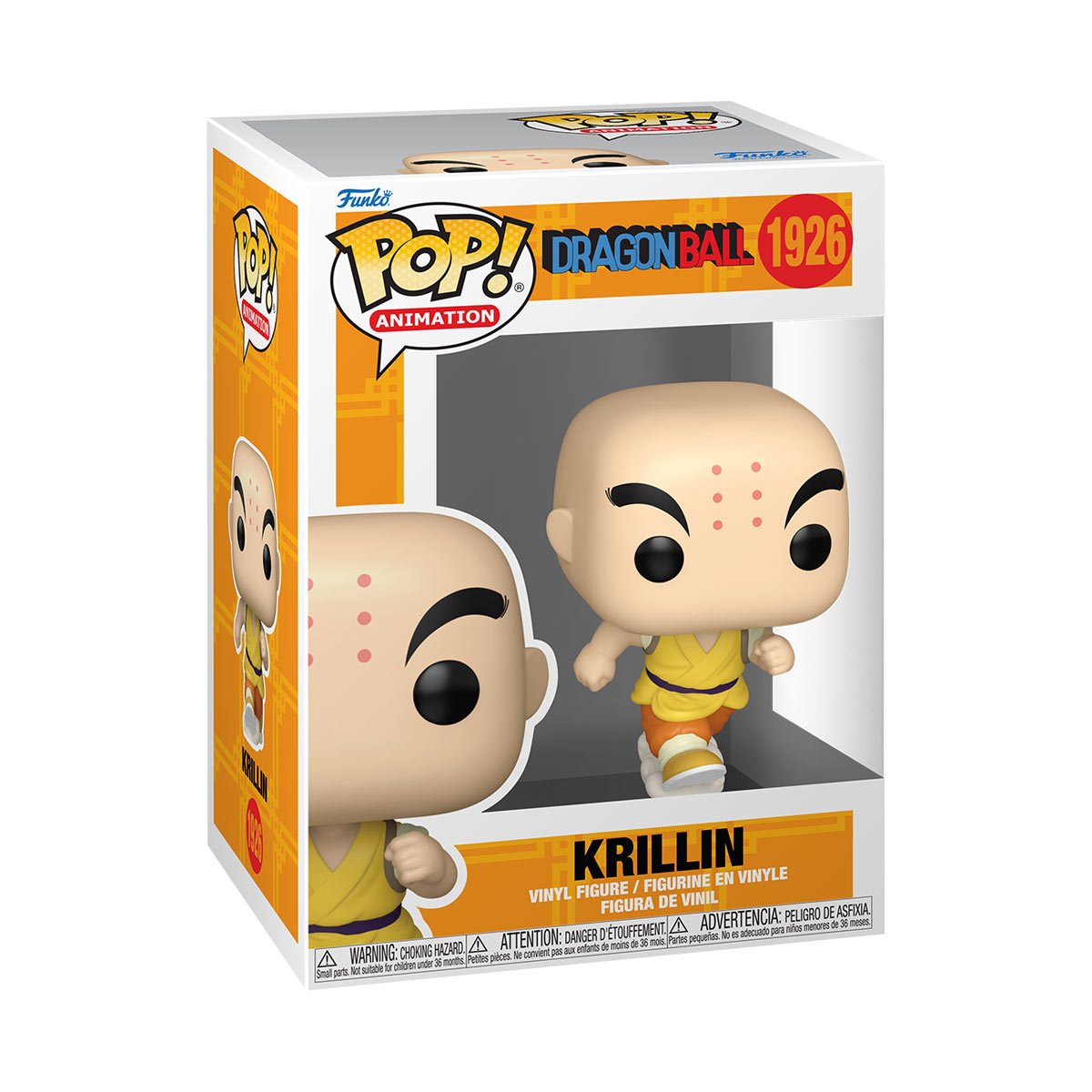 Dragon Ball Krillin Funko Pop! Vinyl Figure #1926 Secondary image