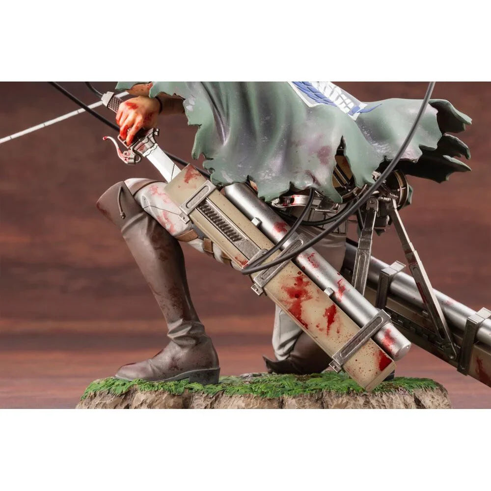 Attack on Titan Levi Fortitude Version ARTFX J 1:7 Scale Statue - Collectors World Toys