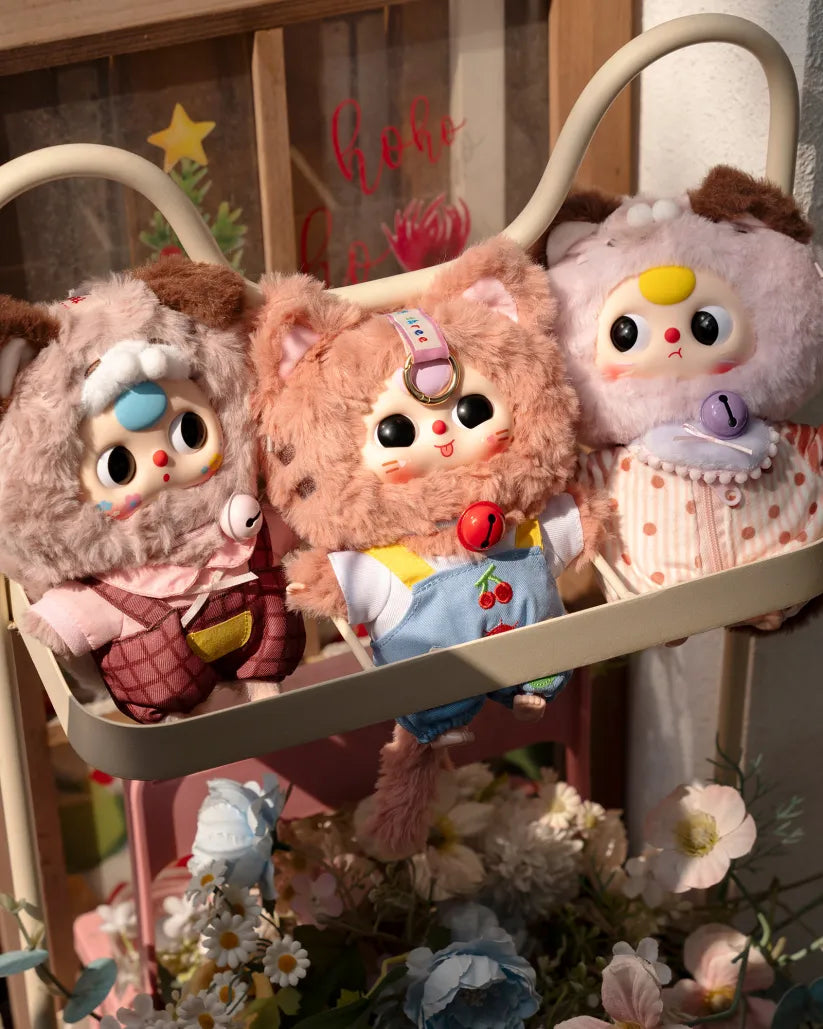 Baby Three Kitten Wardrobe Plush Series Blind Box - Collectors World Toys