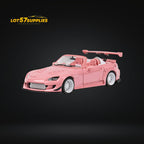 Microturbo Custom S2000 Rocket Bunny Valentine's Pink 1:64 - Collectors World Toys