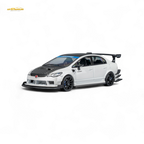 (Pre-Order) Microturbo Honda Civic Type R FD2 Spoon Sports - Metallic White 1:64