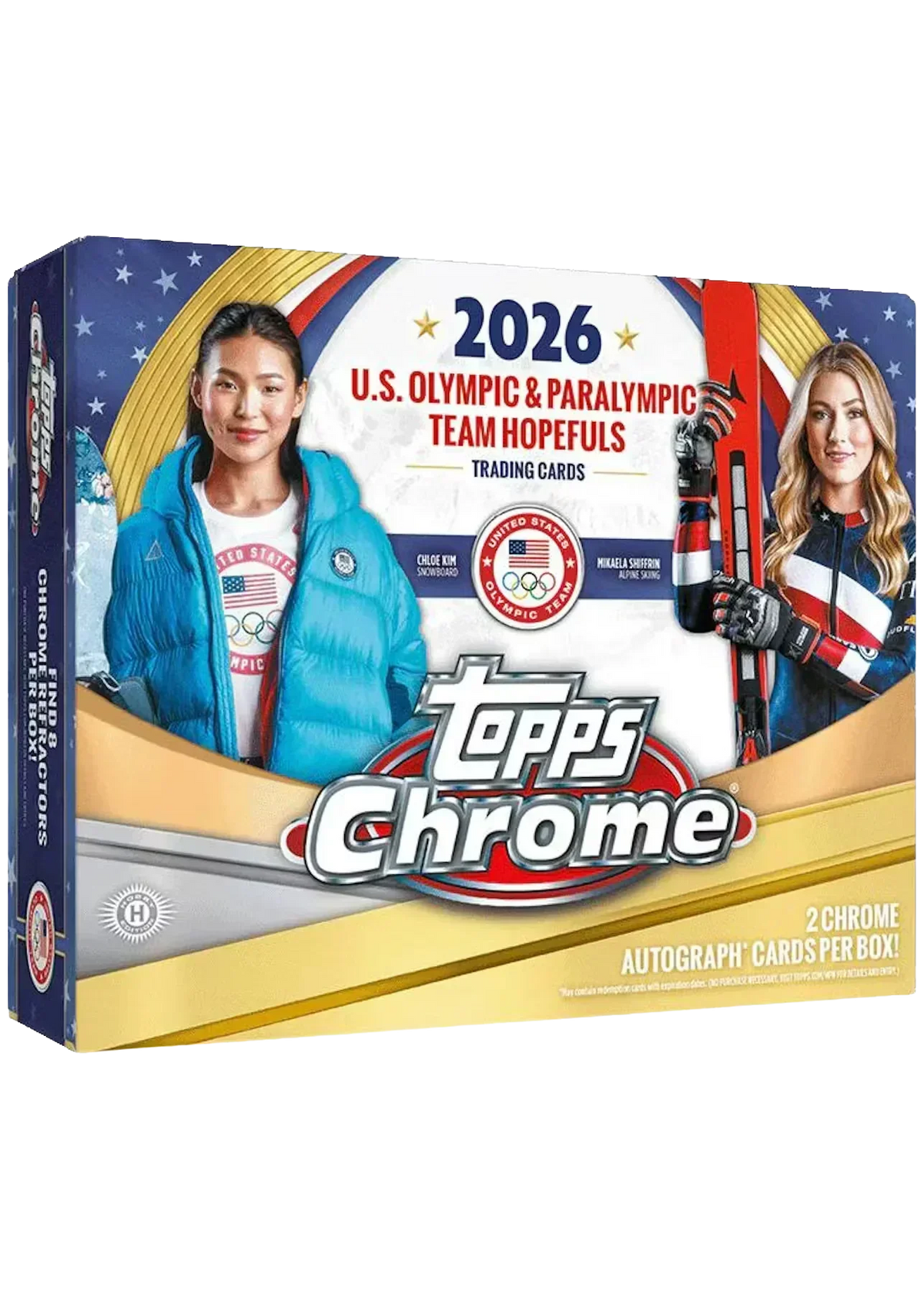 2026 Topps Chrome U.S. Olympics - Hobby Box Main image