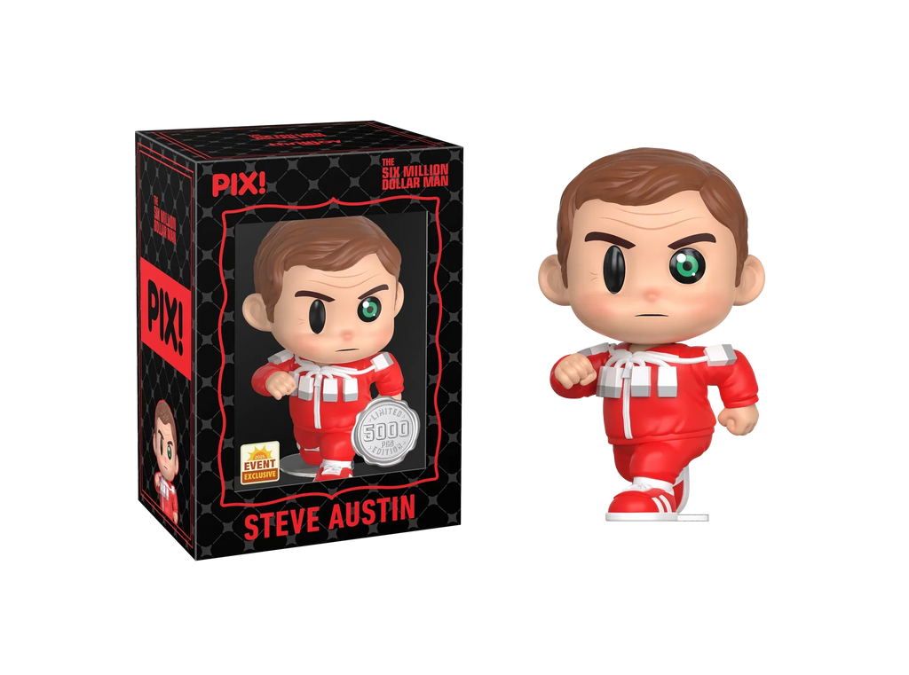 [Thrilljoy] [EXCLUSIVE] The Six Million Dollar Man - Steve Austin LE5000 PIX Vinyl Figure (1 in 6 Chance at Chase)