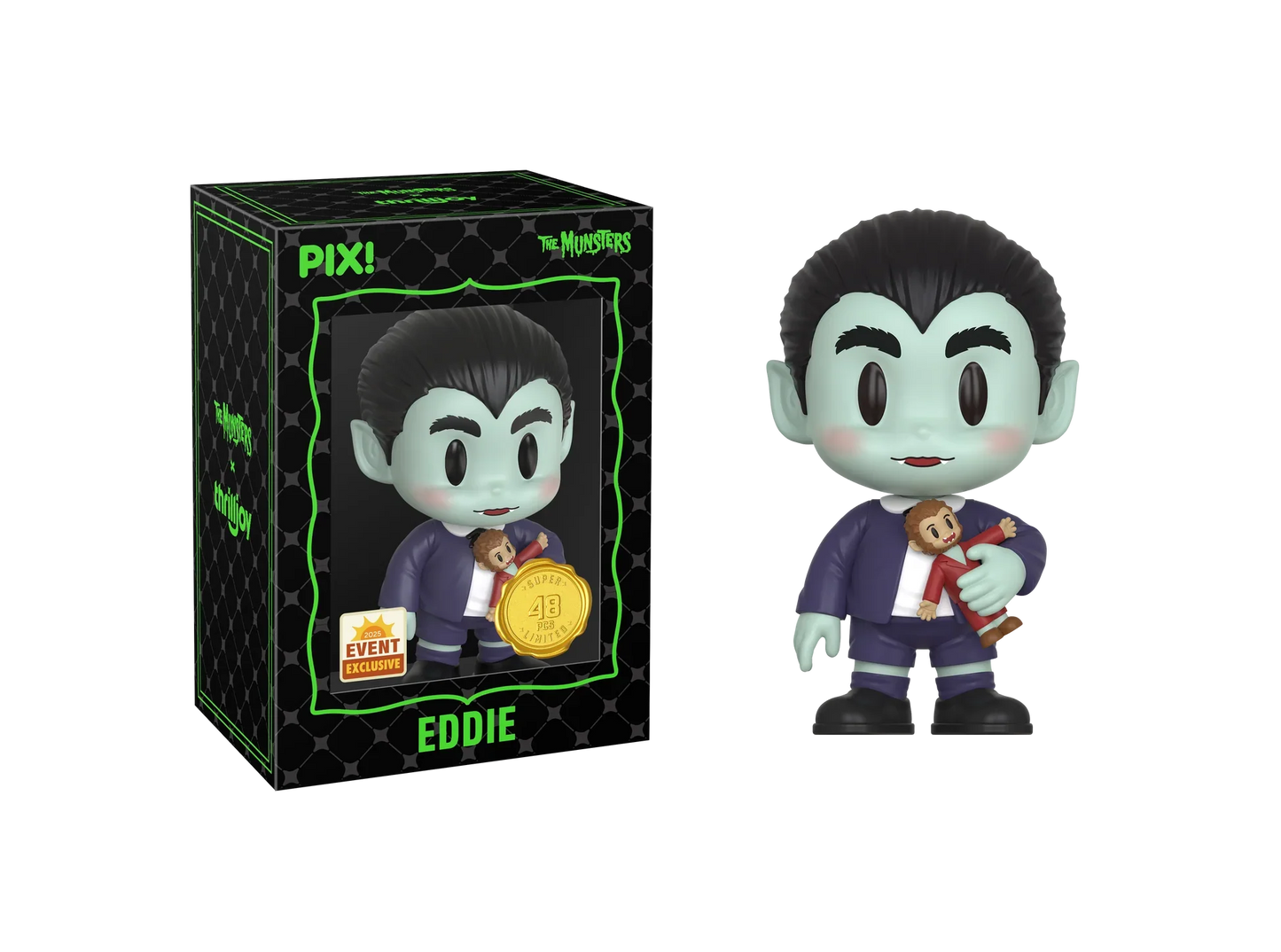 [Thrilljoy] [EXCLUSIVE] The Munsters - Herman Munster LE5000 PIX Vinyl Figure (1 in 6 Chance at Chase)