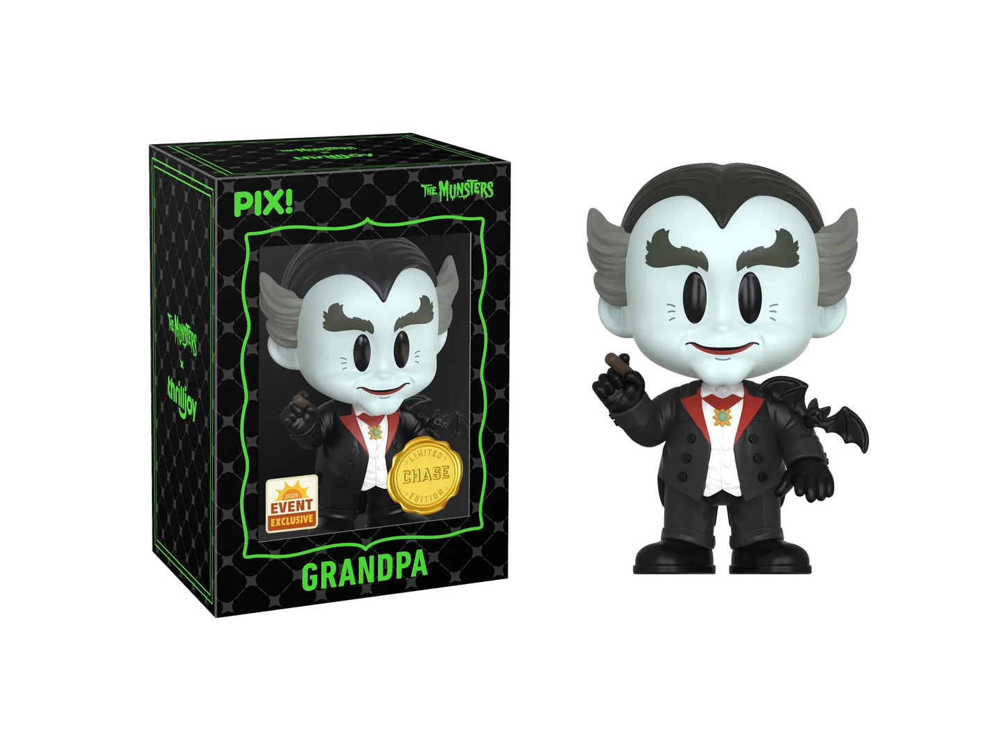 [Thrilljoy] [EXCLUSIVE] The Munsters - Herman Munster LE5000 PIX Vinyl Figure (1 in 6 Chance at Chase)
