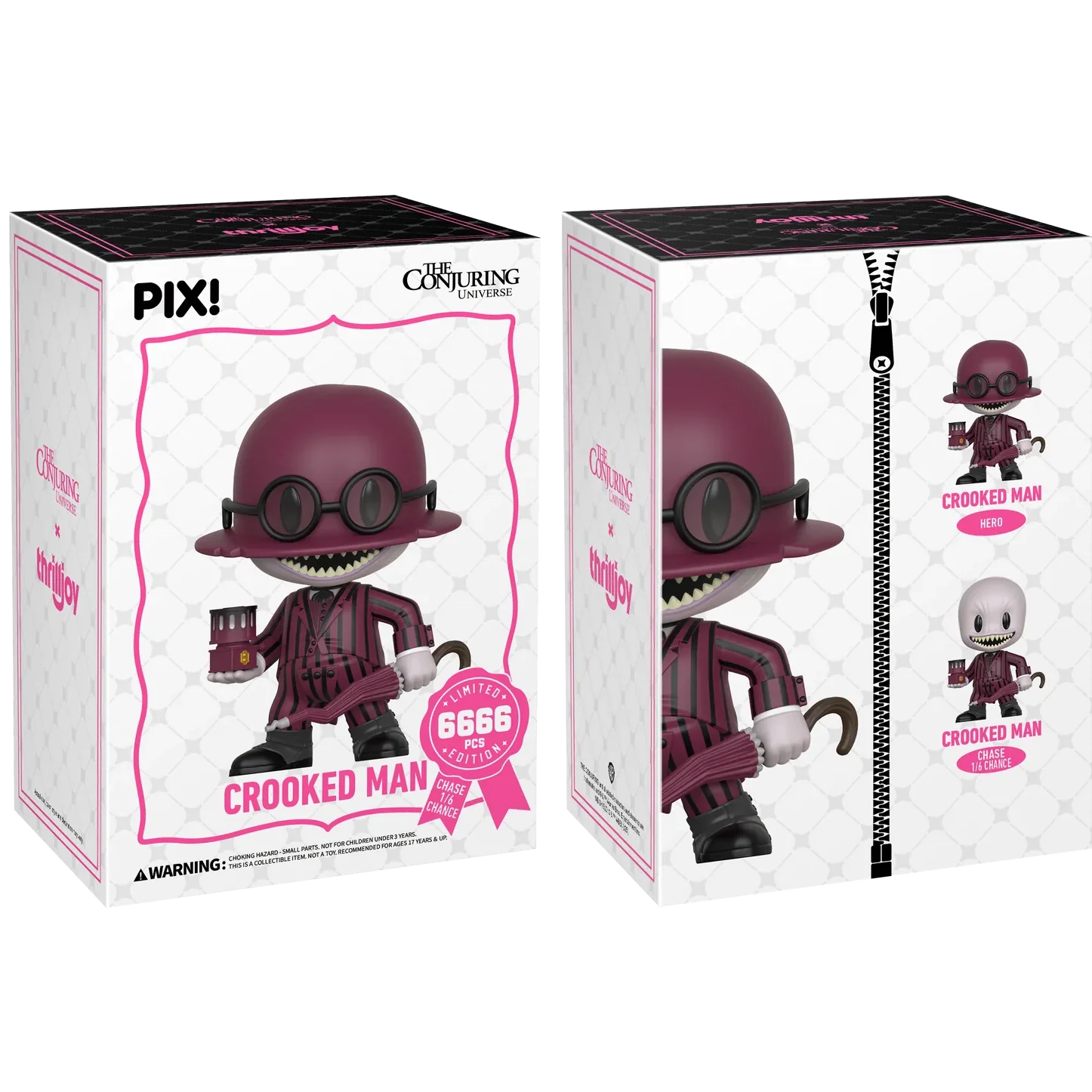 [Thrilljoy] The Conjuring Universe - The Crooked Man LE6666 PIX Vinyl Figure (1 in 6 Chance at Chase) Main image