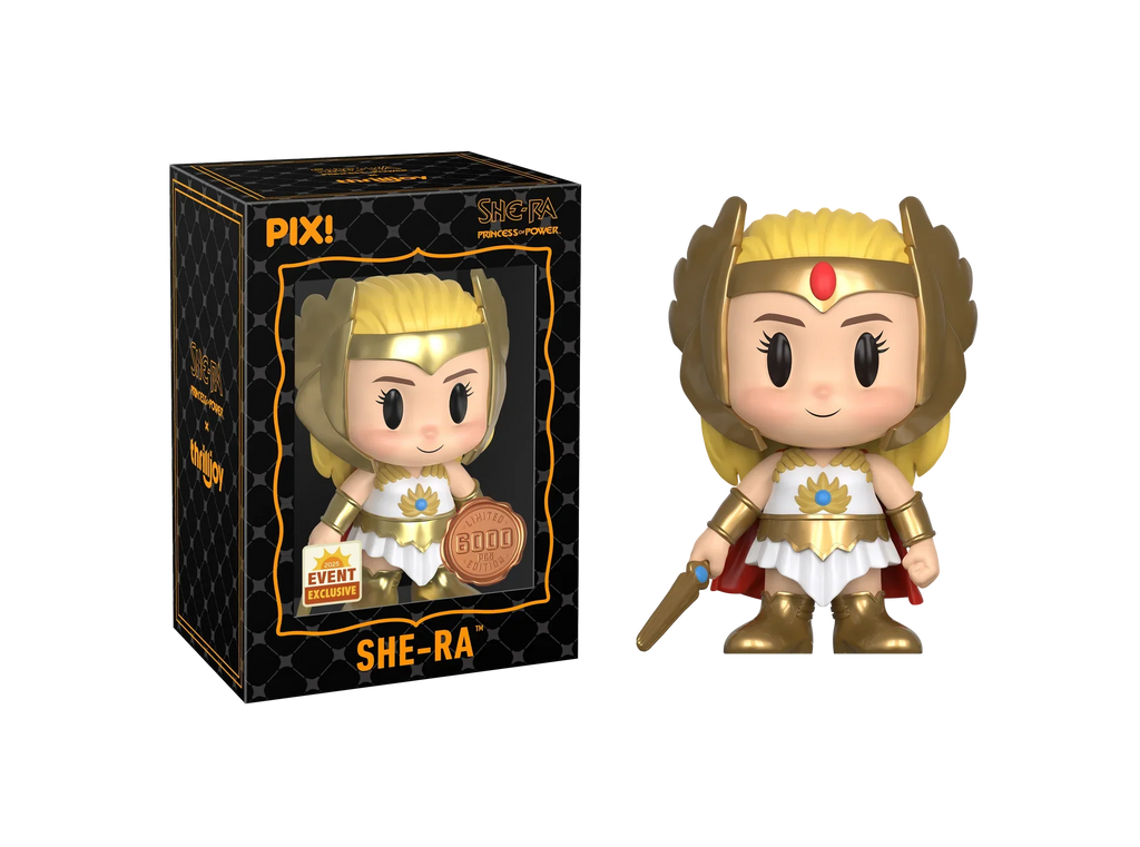 [Thrilljoy] [EXCLUSIVE] She-Ra and the Princess of Power - She-Ra LE6000 PIX Vinyl Figure (1 in 6 Chance at Chase)