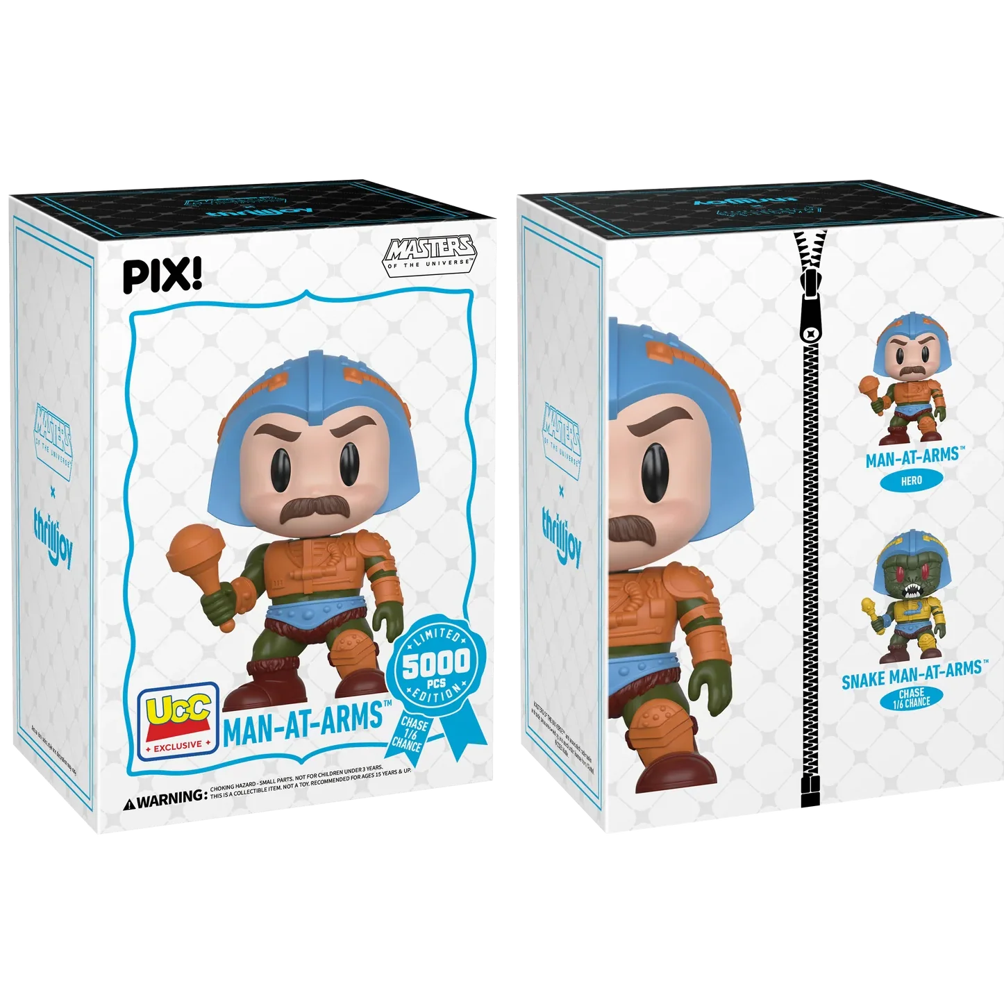 [Thrilljoy] [EXCLUSIVE] Masters of the Universe - Man-At-Arms LE5000 PIX Vinyl Figure (1 in 6 Chance at Chase) Main image