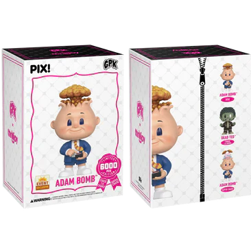 [Thrilljoy] GPK Garbage Pail Kids - Adam Bomb LE6000 PIX Vinyl Figure (1 in 6 Chance at Chase) Main image