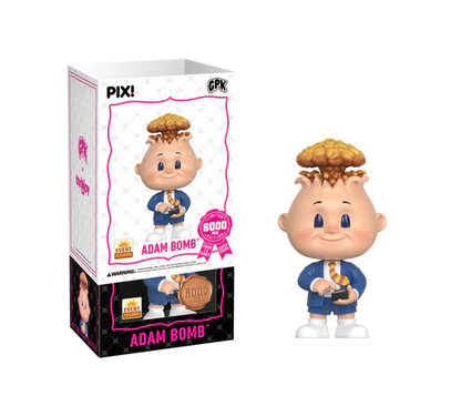 [Thrilljoy] GPK Garbage Pail Kids - Adam Bomb LE6000 PIX Vinyl Figure (1 in 6 Chance at Chase)