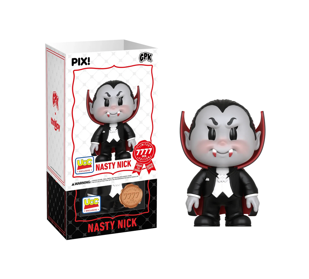 [Thrilljoy] [EXCLUSIVE] Garbage Pail Kids - Nasty Nick LE7777 PIX Vinyl Figure (1 in 6 Chance at Chase)