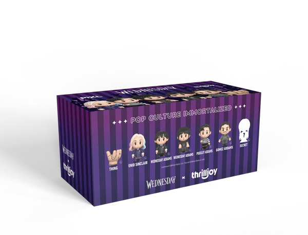 [Thrilljoy] Wednesday PIXL Blind Box Vinyl (1 in 108 chance of receiving a secret figure!)