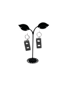 Cinder block earrings