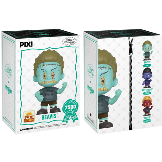 [Thrilljoy] [EXCLUSIVE] MTV's Beavis and Butt-Head - Beavis LE7500 PIX Vinyl Figure (1 in 6 Chance at Chase)