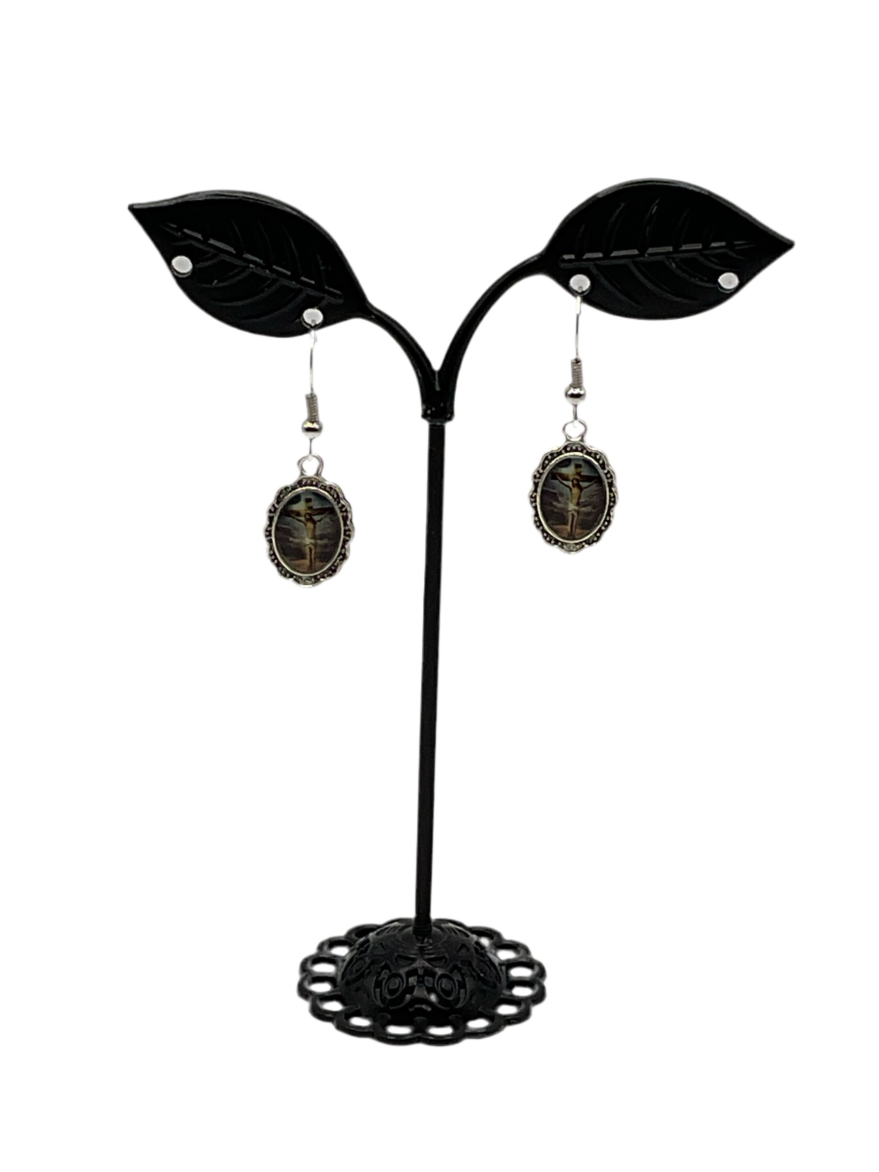Jesus On Cross Earrings Main image