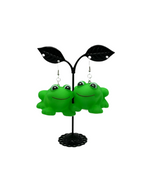 Squeaky Toy Frog Earrings