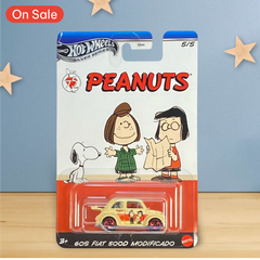 Hot Wheels 60's Fiat 500D Modificado - Silver Series Peanuts 75 Years 5/5