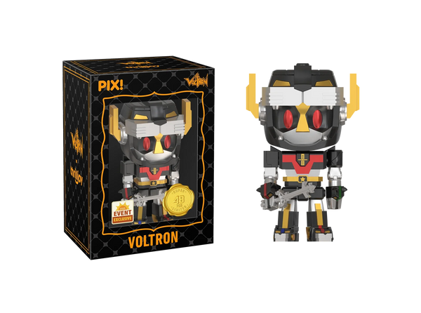 [Thrilljoy] [EXCLUSIVE] Voltron Defender of the Universe - Voltron LE6000 PIX Vinyl Figure (1 in 6 Chance at Chase)