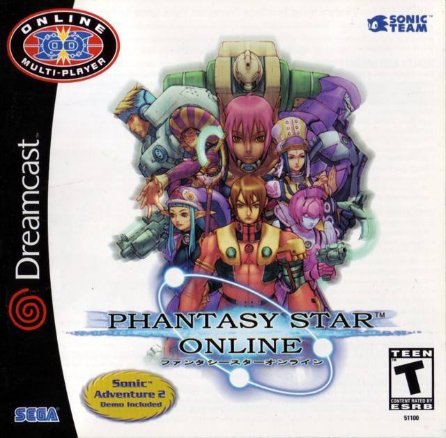 Phantasy Star Online (Sega Dreamcast) Main image