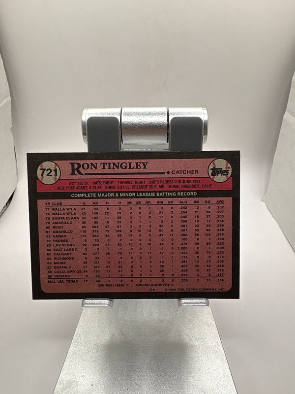 Topps Ron Tingley