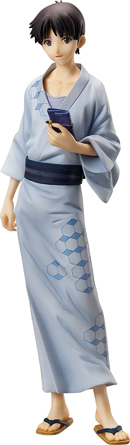 FREEing Rebuild of Evangelion: Shinji Ikari (Yukata Version) 1:8 Scale PVC Figure - Collectors World Toys Hover Image