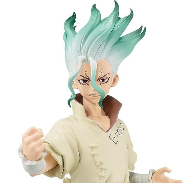 Dr. Stone Stone World Senku Ishigami Figure - Collectors World Toys Hover Image