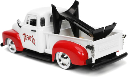 Diecast 1953 Chevy Pickup with Tapatio Bottle Holder & Figure