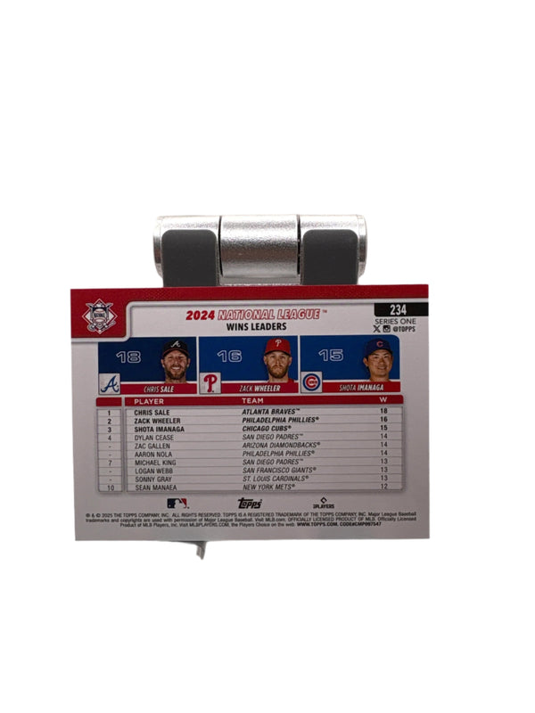 Topps Chris Sale Zack Wheeler Shota Imanaga