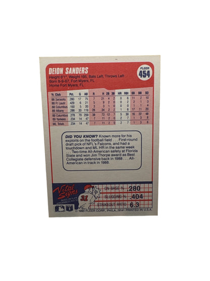 Fleer Deion Sanders