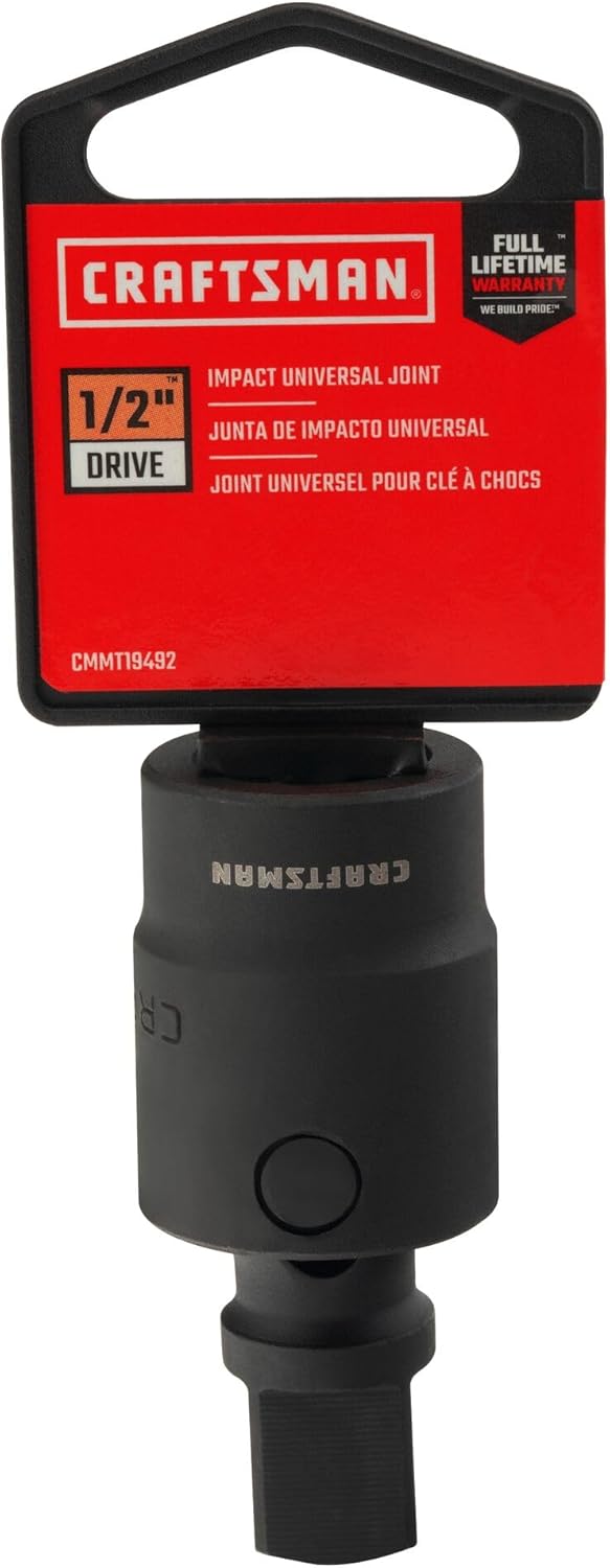 Craftsman CMMT19492 1/2" Drive SAE Impact Universal Joint Adapter Swivel Socket