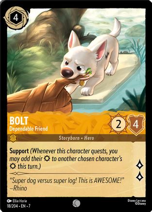 Bolt - Dependable Friend (18/204) - Archazias Island Main image