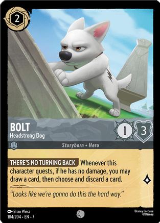 Bolt - Headstrong Dog (184/204) - Archazias Island Main image