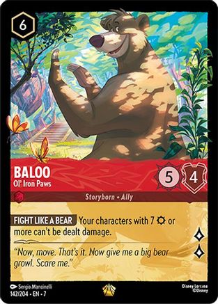 Baloo - Ol' Iron Paws (142/204) - Archazias Island Main image